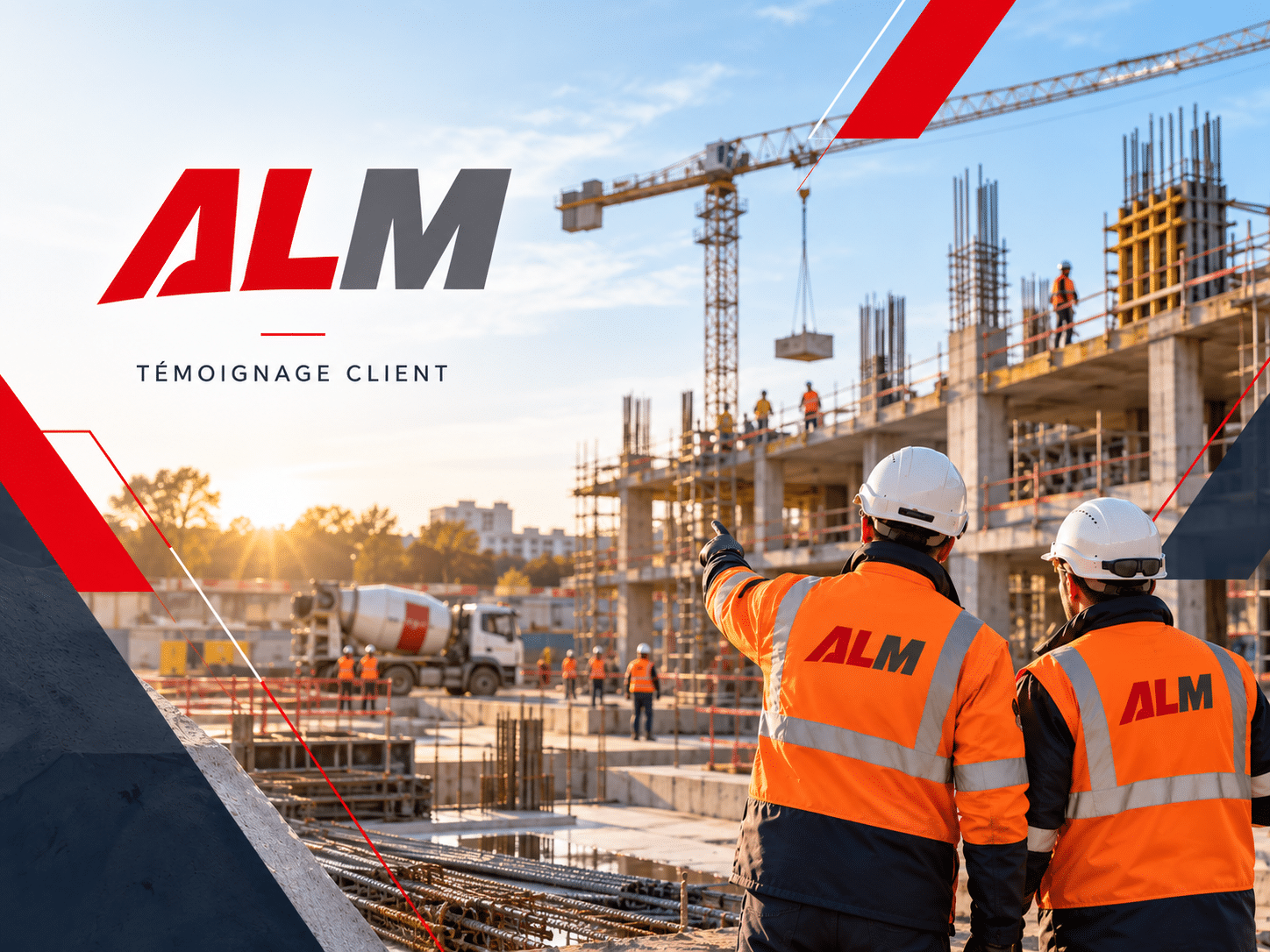 ALM construction s&rsquo;équipe de TIAMP pour gérer ses chantiers