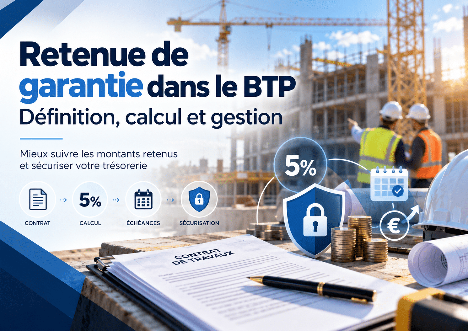 Retenue de garantie BTP : Comment récupérer votre trésorerie bloquée ?
